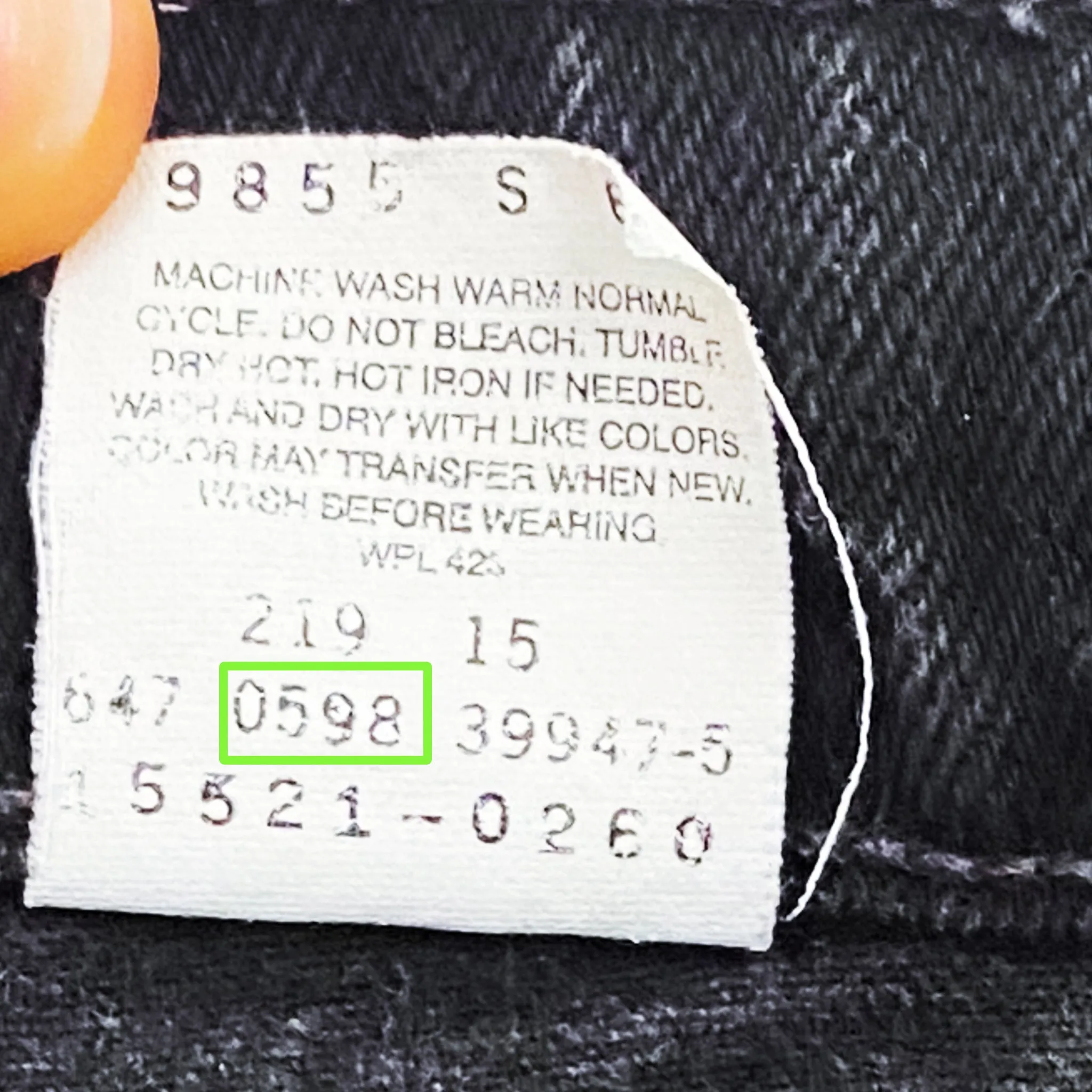 1998 Vintage High Rise Levi's - Large (29)