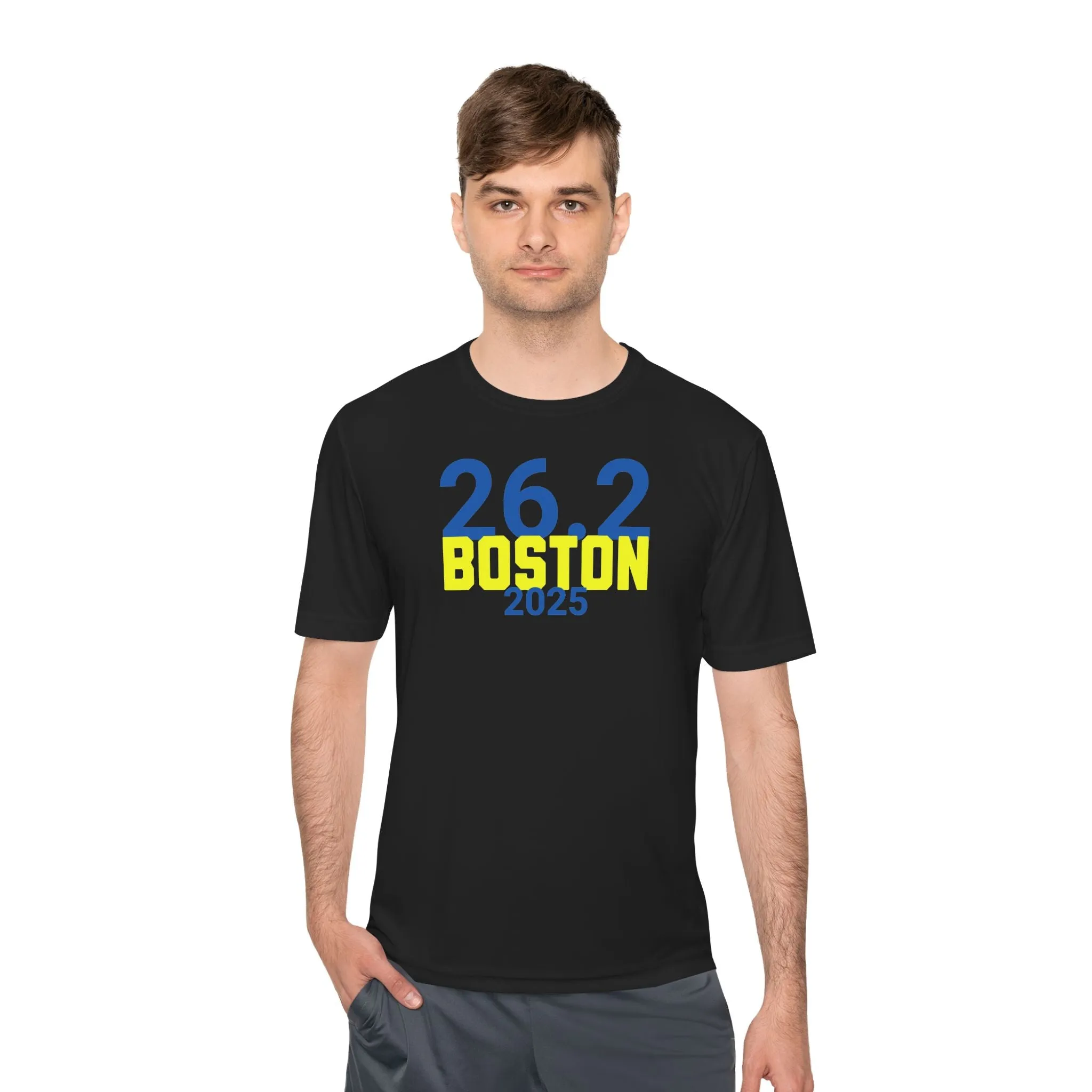 26.2 Boston 2025 - Unisex Moisture Wicking Tee