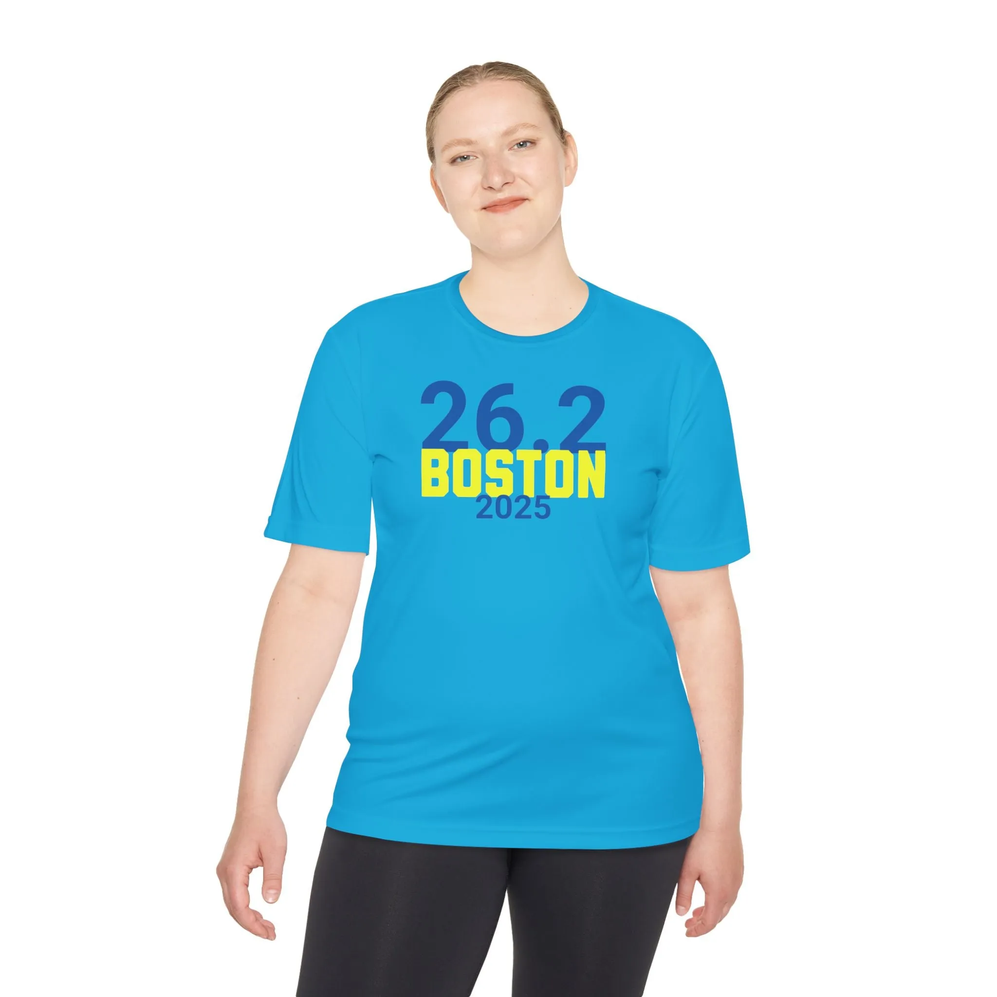 26.2 Boston 2025 - Unisex Moisture Wicking Tee