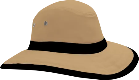 Ahead Palmer Canvas Sun Hat with Large Brim and Accent Trim-4 Colors