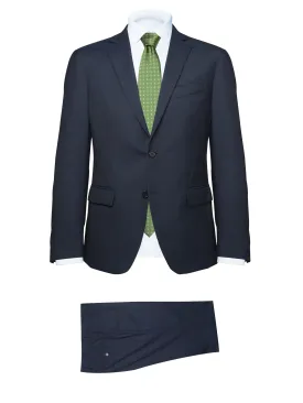Blue "Microfantasia" Suit by Marzotto