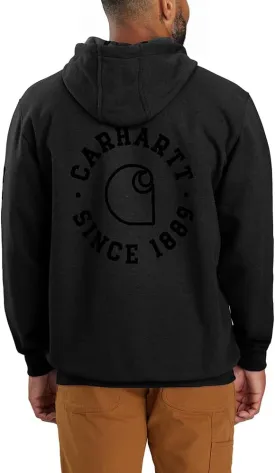 Carhartt Men's 106388 Rain Defender Loose Fit Midweight 1889 Graphic S