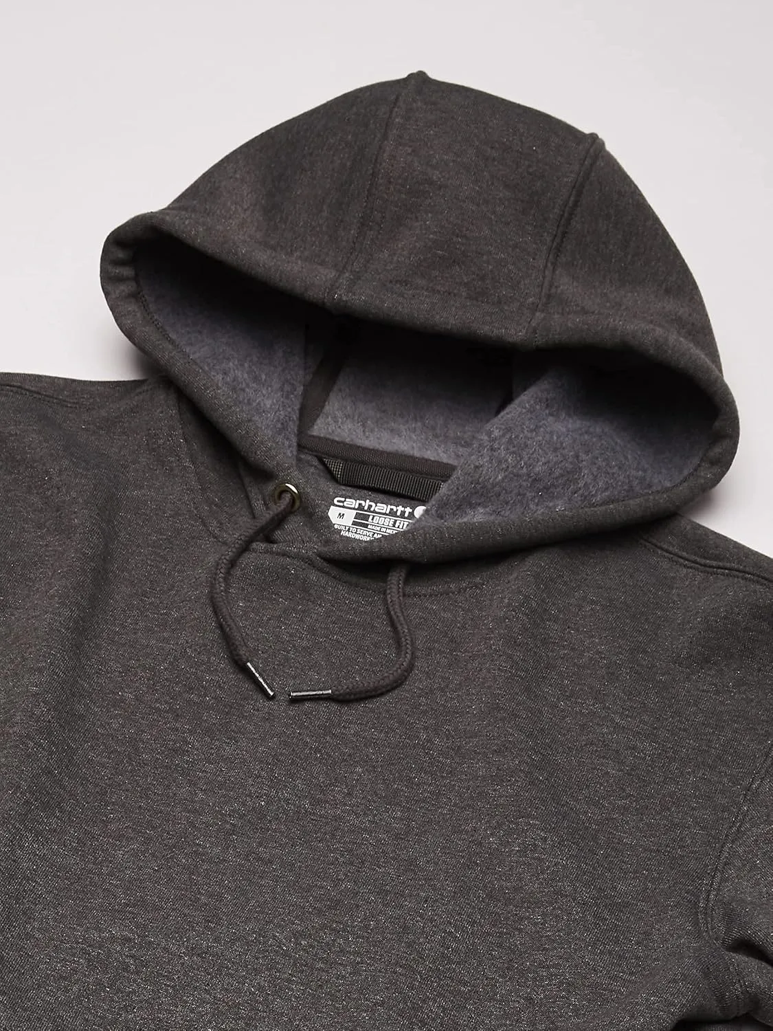 Carhartt Men's Midweight Signature Sleeve Logo Hooded Sweatshirt