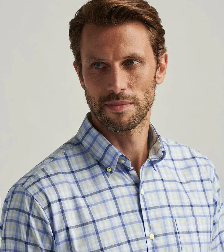 Chambly Crown Lite Sport Shirt-Morning Blue