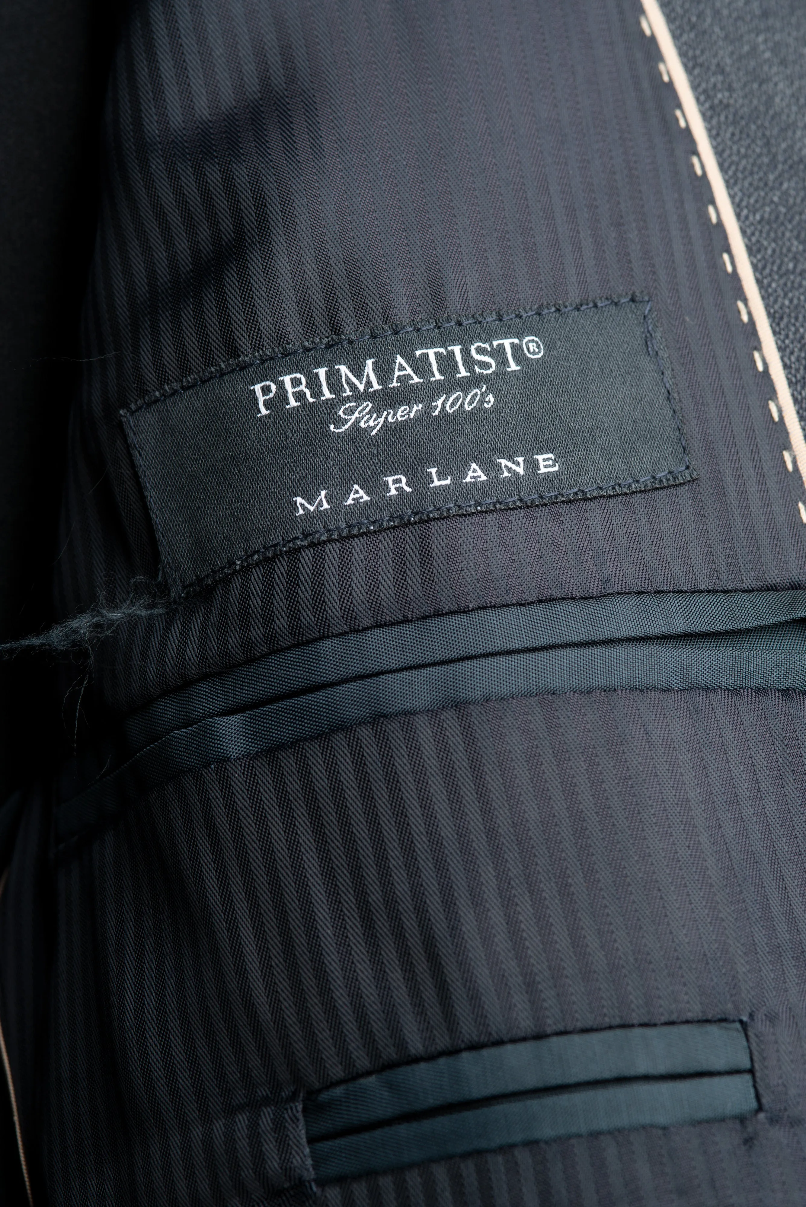 Dark Grey Wool Suit by Primatist Marlane