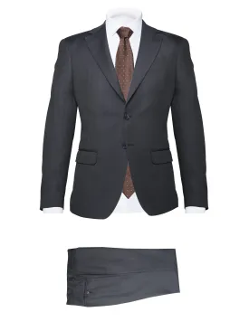 Dark Grey Wool Suit by Primatist Marlane