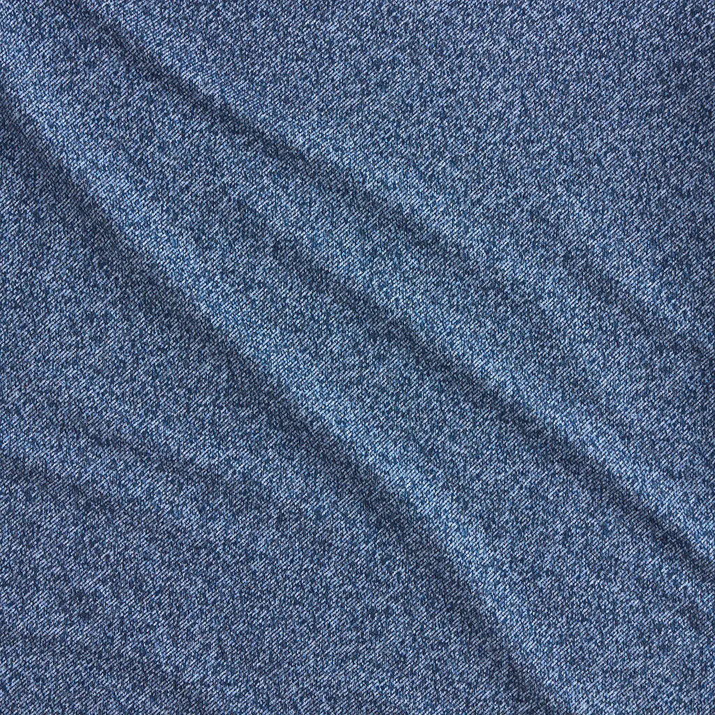 Indigo Denim Ruffled Tank