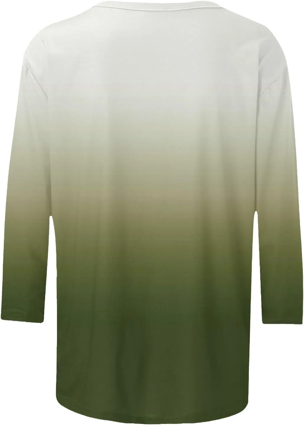 Kuluzego Women 3/4 Sleeve Tshirts Loose Fit Long Tops Tee for Women Crewneck Summer Fall Shirts 2025 Y2K 88
