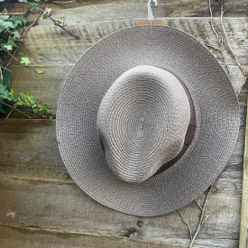 Latte Panama Foldable Hat