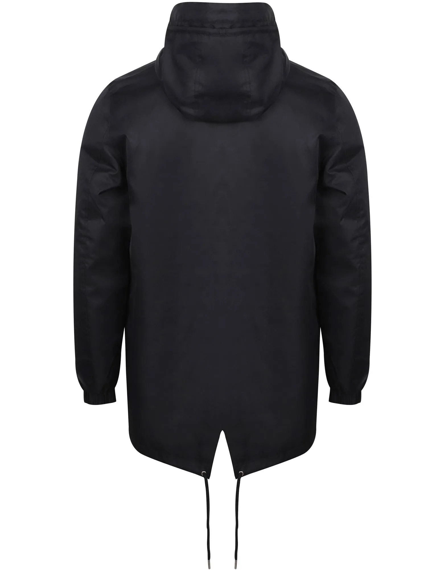 Litcham Lightweight Parka Jacket In Black - Le Shark