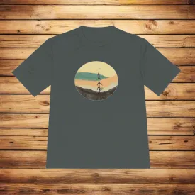 Lone Pine Sunset Unisex Moisture Wicking Tee