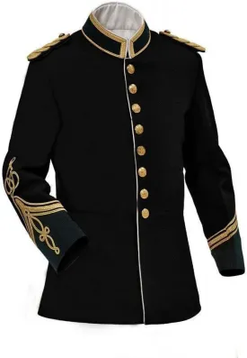 Men's Vintage British Military Tunic  Anglo-Zulu War Officer Jacket for Ceremonial or Wedding Wear