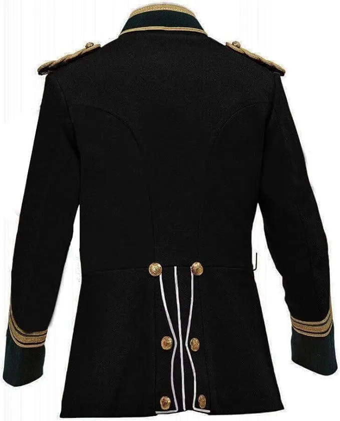 Men's Vintage British Military Tunic  Anglo-Zulu War Officer Jacket for Ceremonial or Wedding Wear