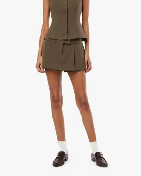 Mini Suiting Skort
