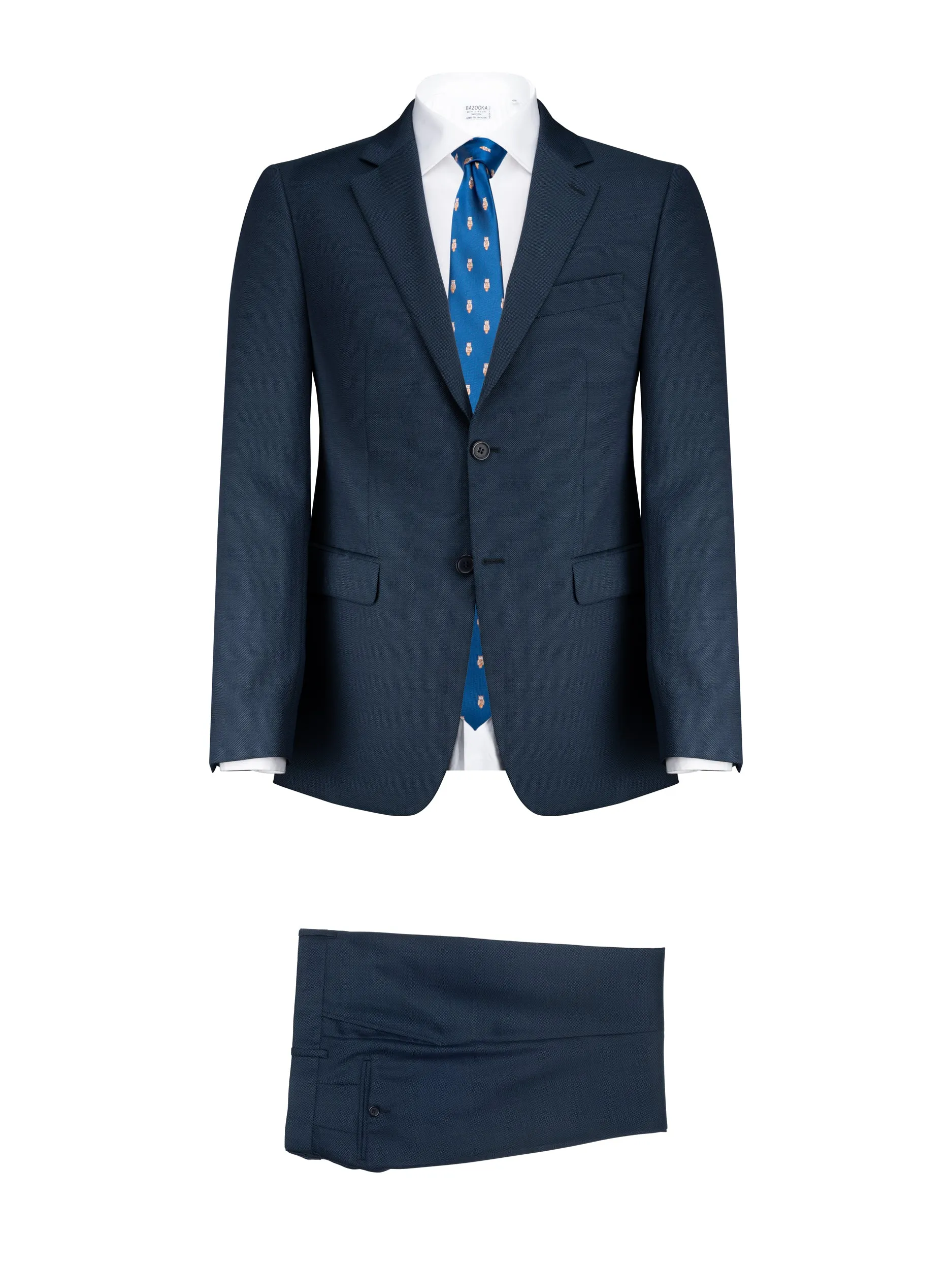 Optanium Blue Operato Wool Suit by Marlane