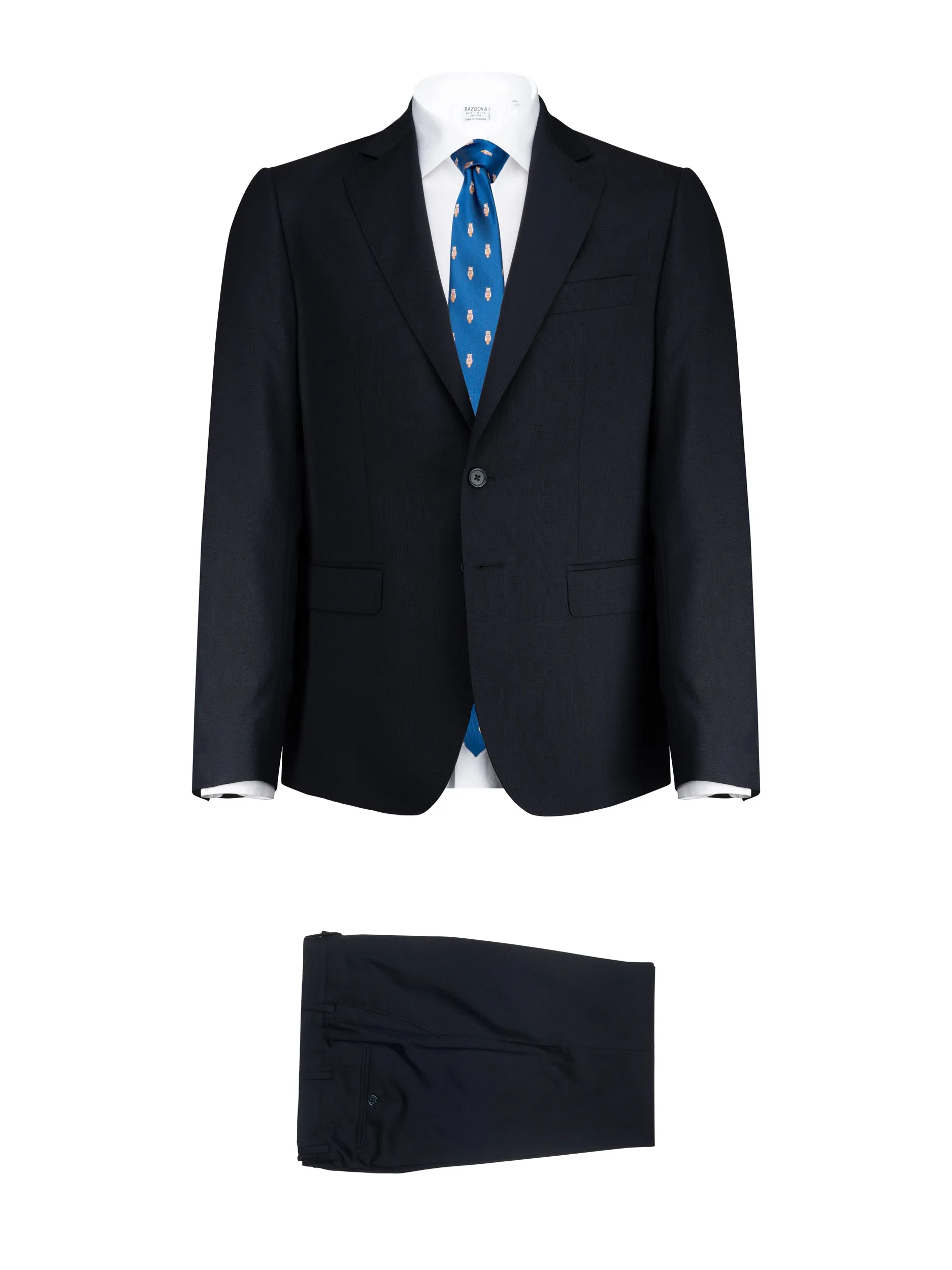 Pallini Navy Cool Wool Suit by Tollegno