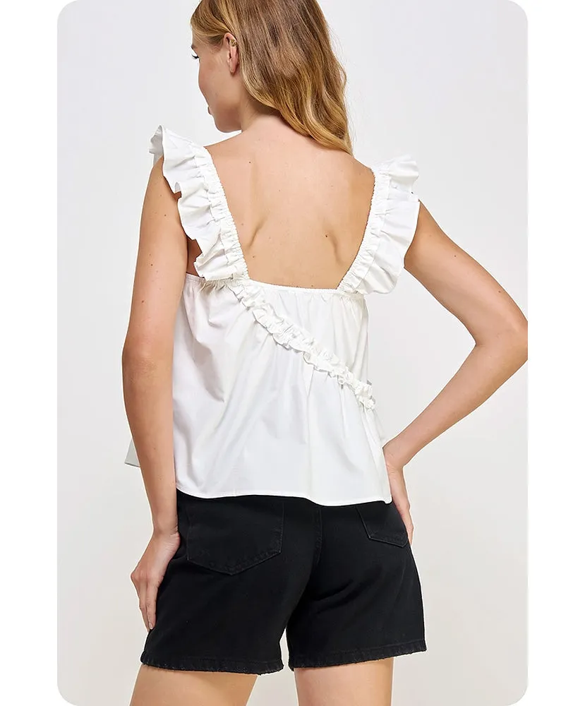 Piper Poplin Top