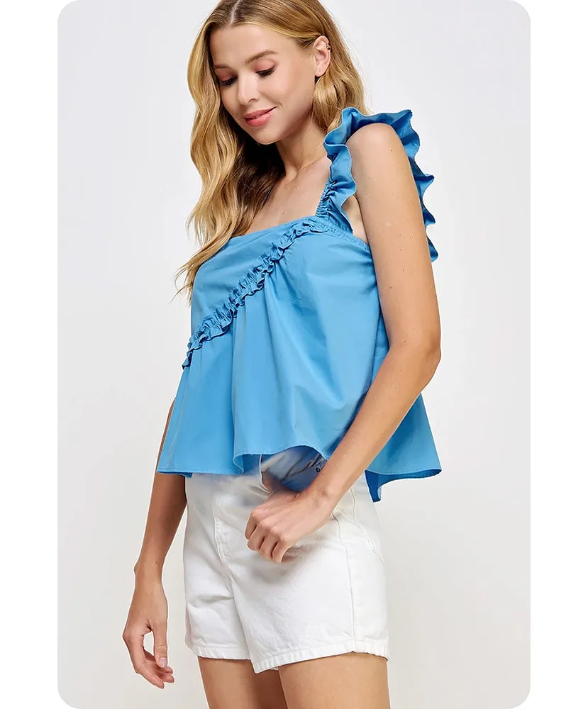 Piper Poplin Top