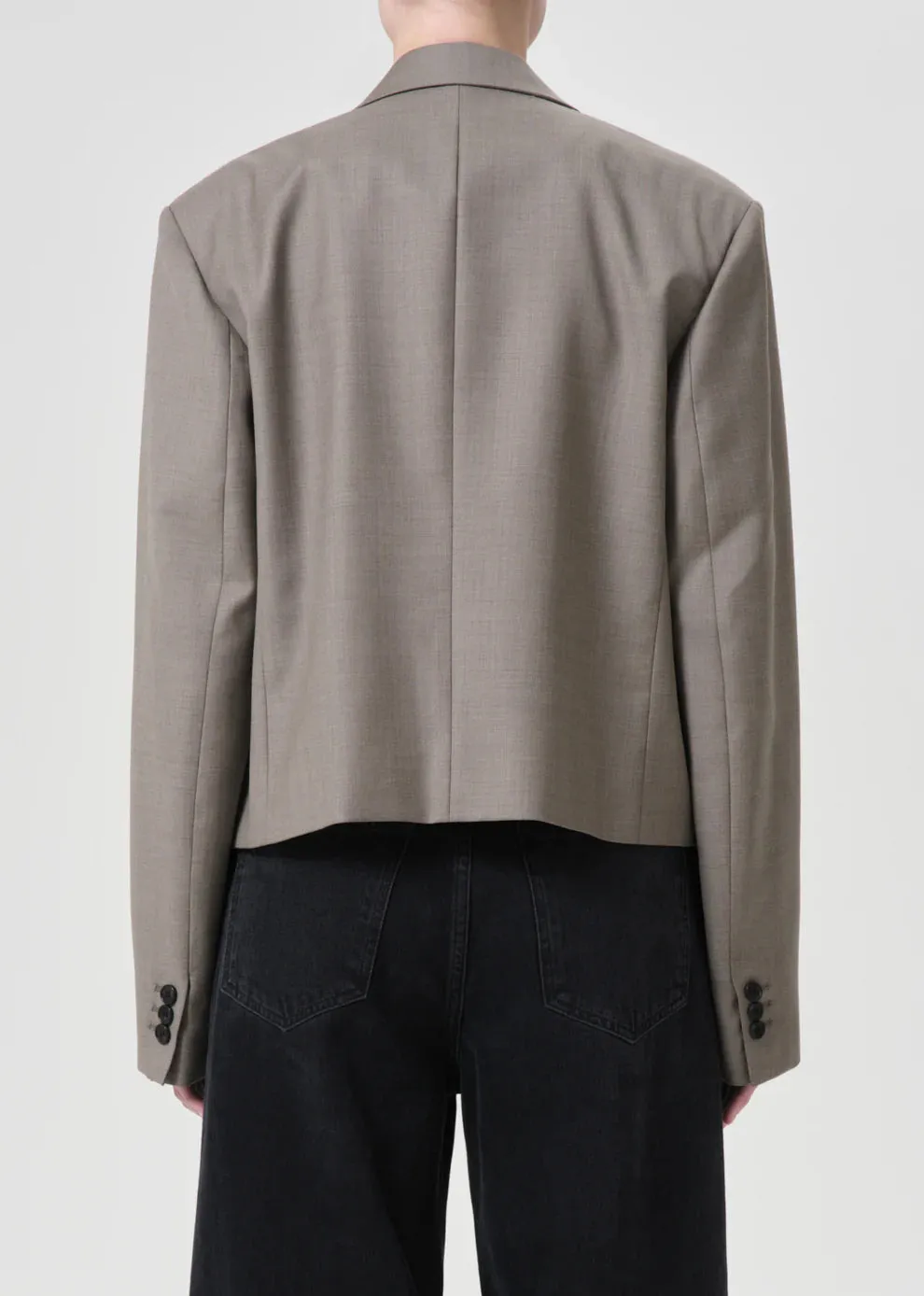 Shoreditch Ski Club x AGOLDE Callie Cropped Blazer