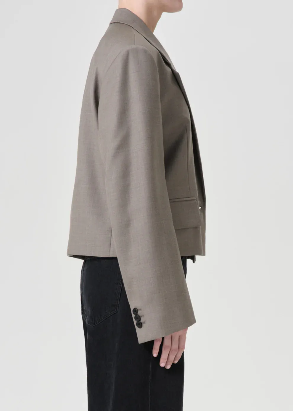 Shoreditch Ski Club x AGOLDE Callie Cropped Blazer