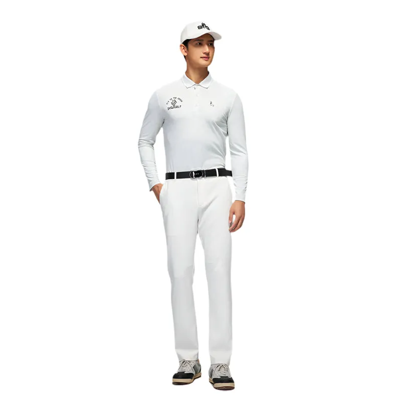 SVG Golf Men's Rose Print Long Sleeve T-shirt