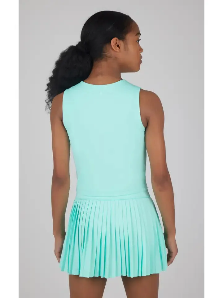 Tank Top & Pleated Skort