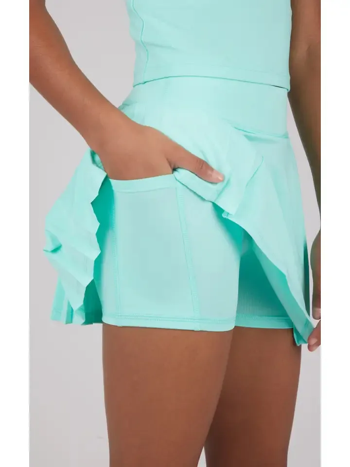 Tank Top & Pleated Skort