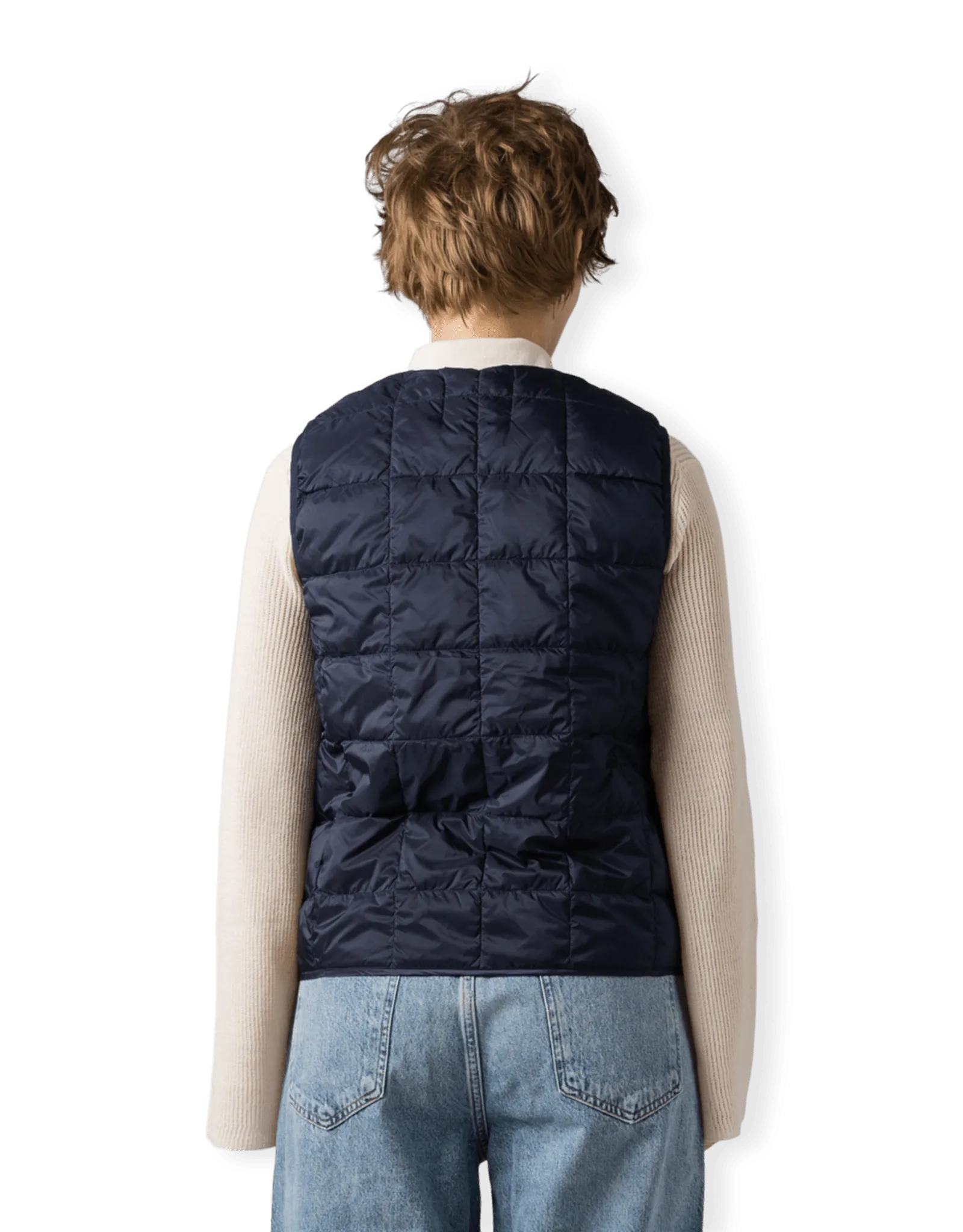 V-Neck Button Down Vest