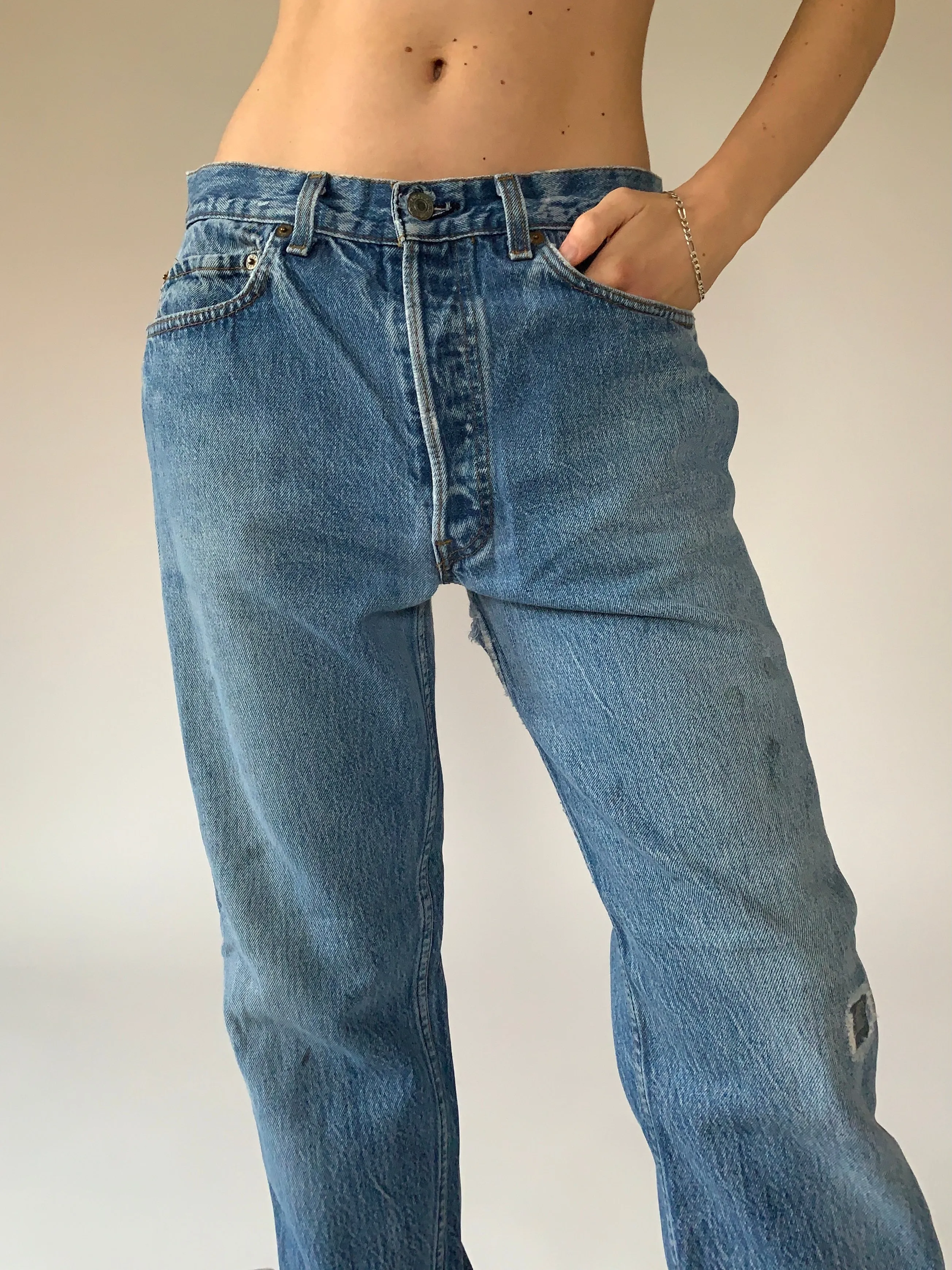 Vintage 1980s Levi’s 501s (M)
