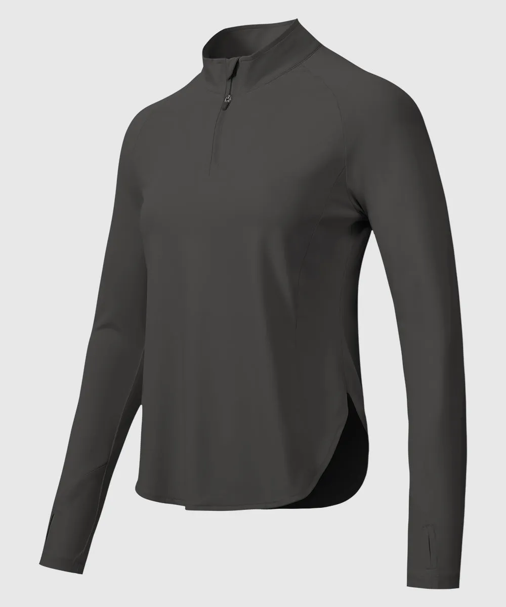 Women's Quarter Zip Sun Protection Garment