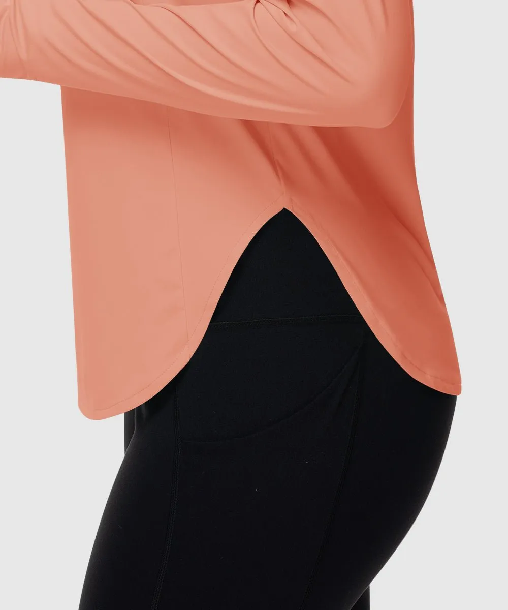 Women's Quarter Zip Sun Protection Garment