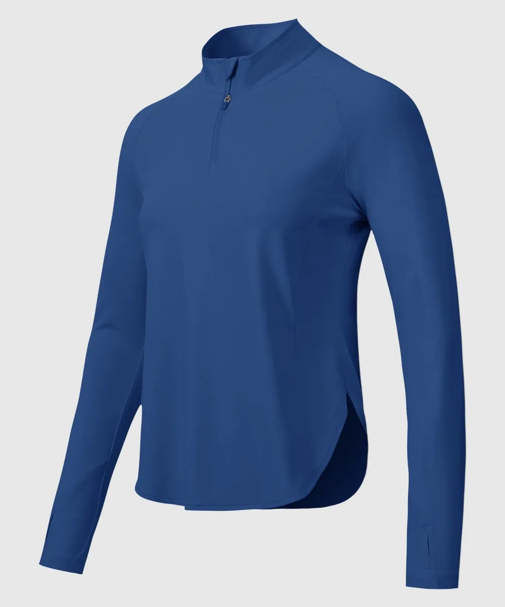 Women's Quarter Zip Sun Protection Garment