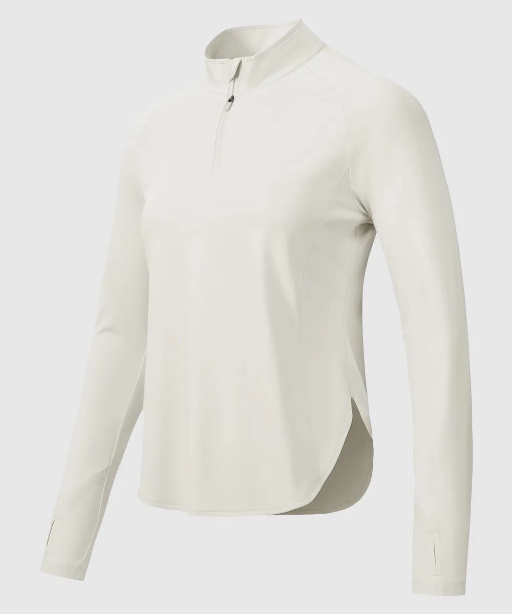 Women's Quarter Zip Sun Protection Garment