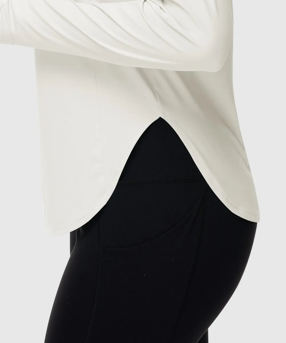 Women's Quarter Zip Sun Protection Garment