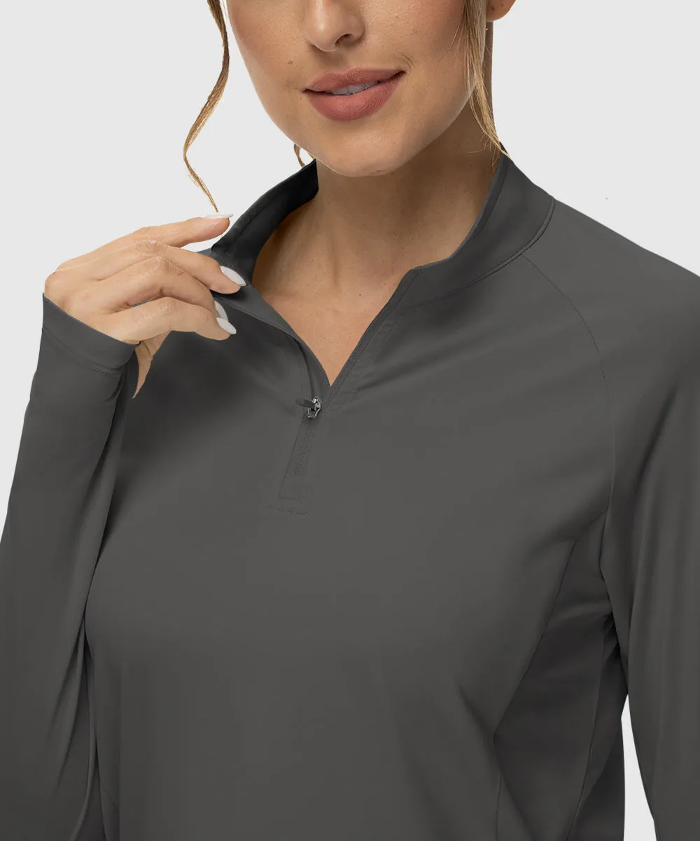 Women's Quarter Zip Sun Protection Garment