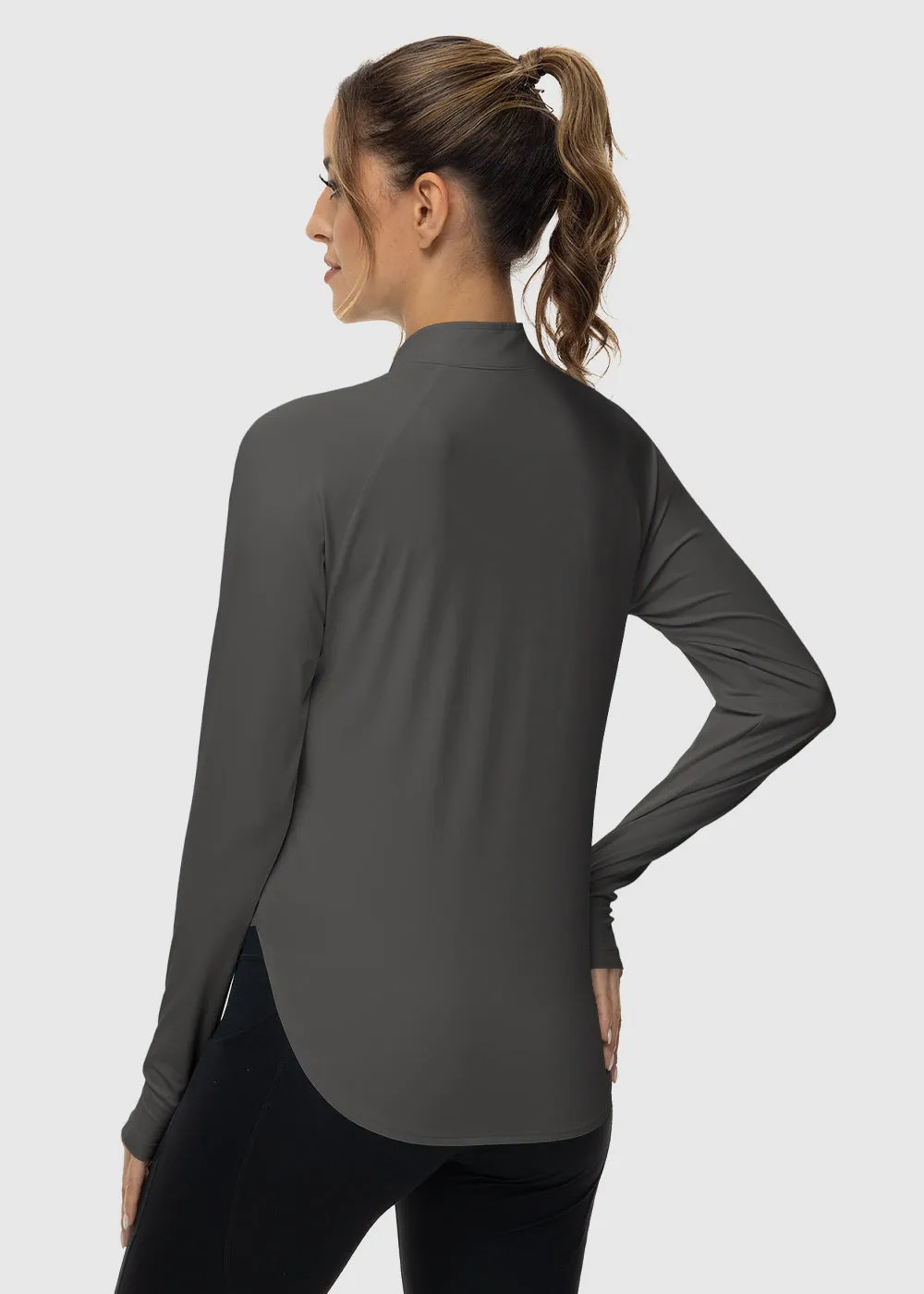 Women's Quarter Zip Sun Protection Garment