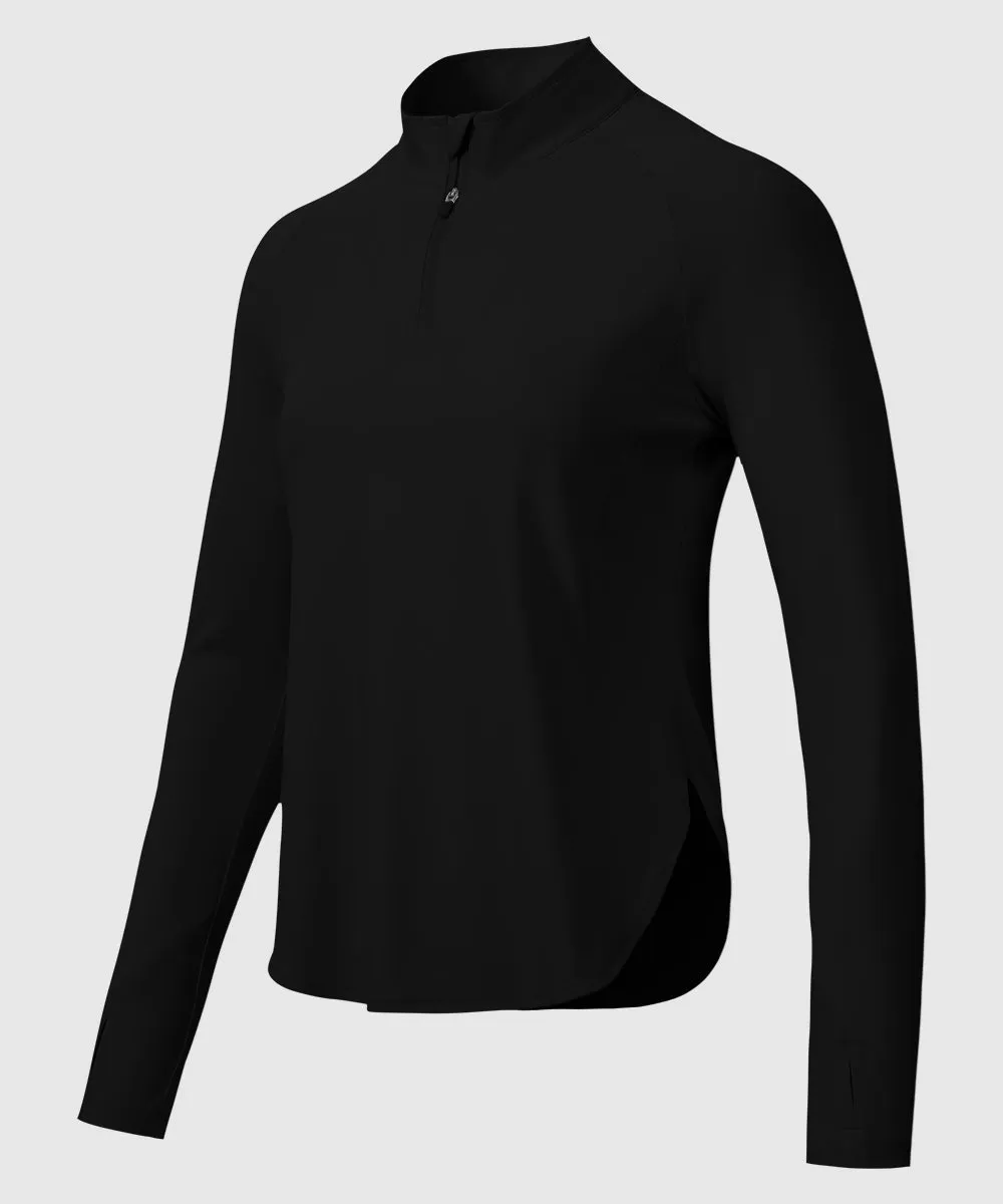 Women's Quarter Zip Sun Protection Garment