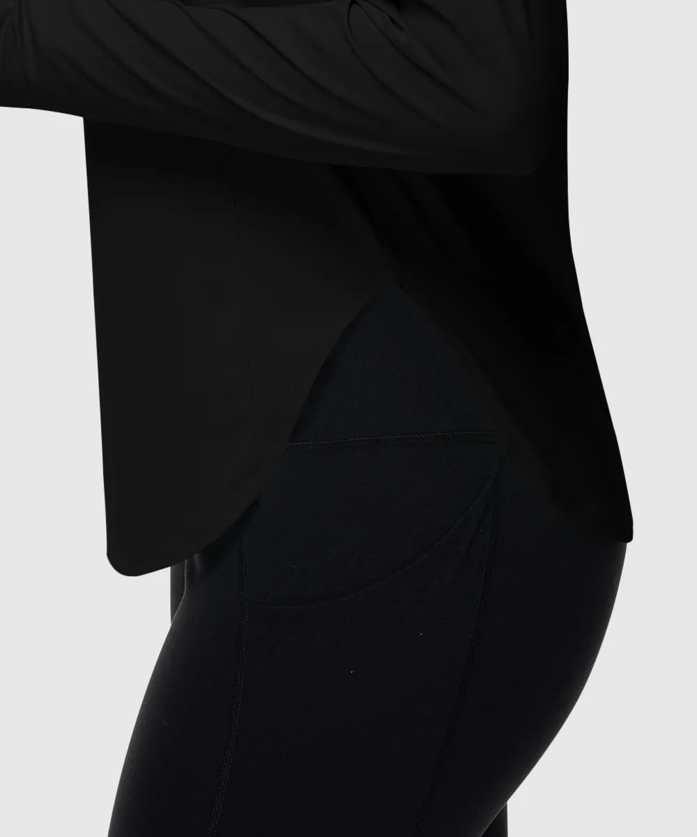 Women's Quarter Zip Sun Protection Garment